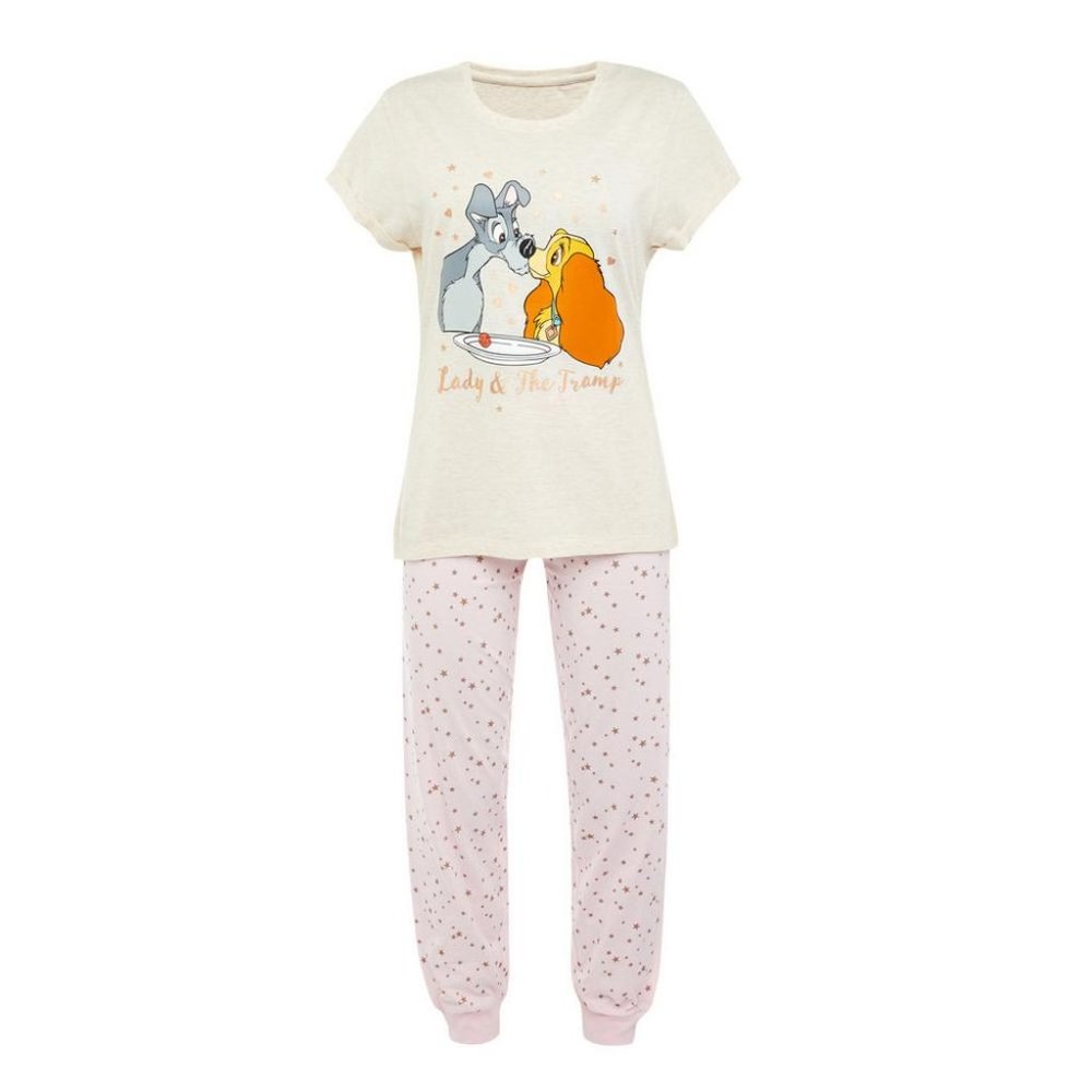 Lady and The Tramp Disney Adult Pajamas Set Gifts